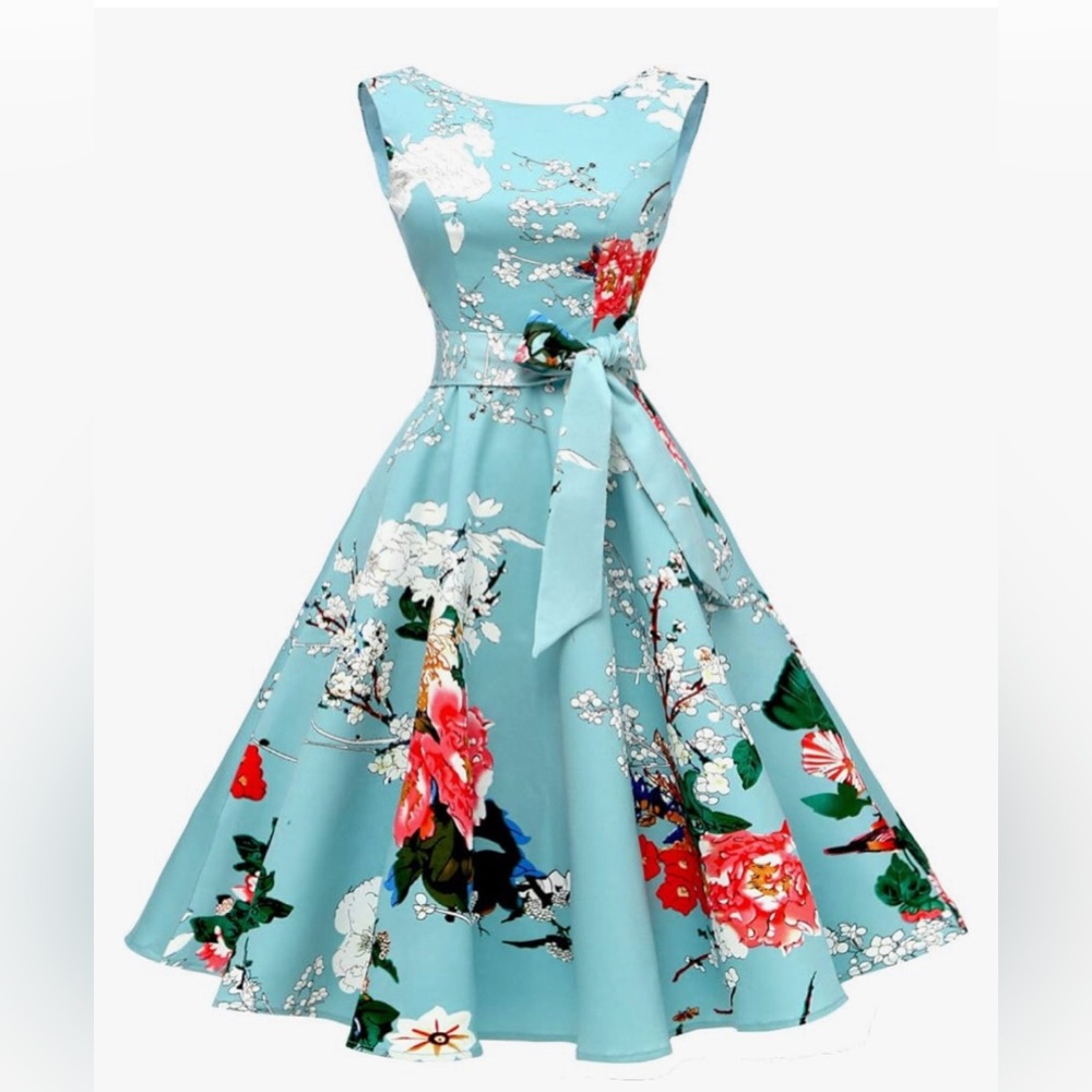 Floral Sleeveless Dress  NWOT